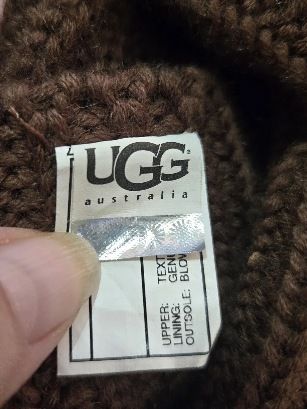 UGG Candy Knit Tall Boots, 10 Toddler